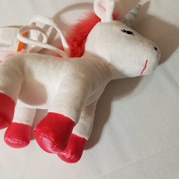 Gymboree Snowflake Fun NWT Unicorn Purse bag. - Picture 3 of 5